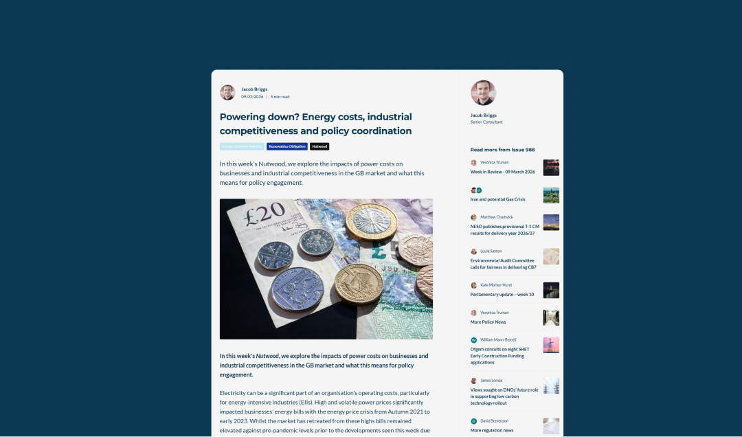 Digital article featured in Industry Essentials